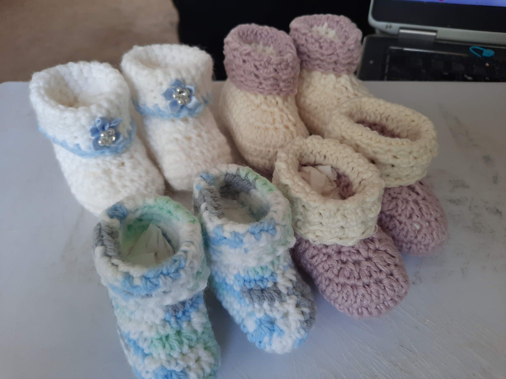 Baby Booties - 3 Patterns