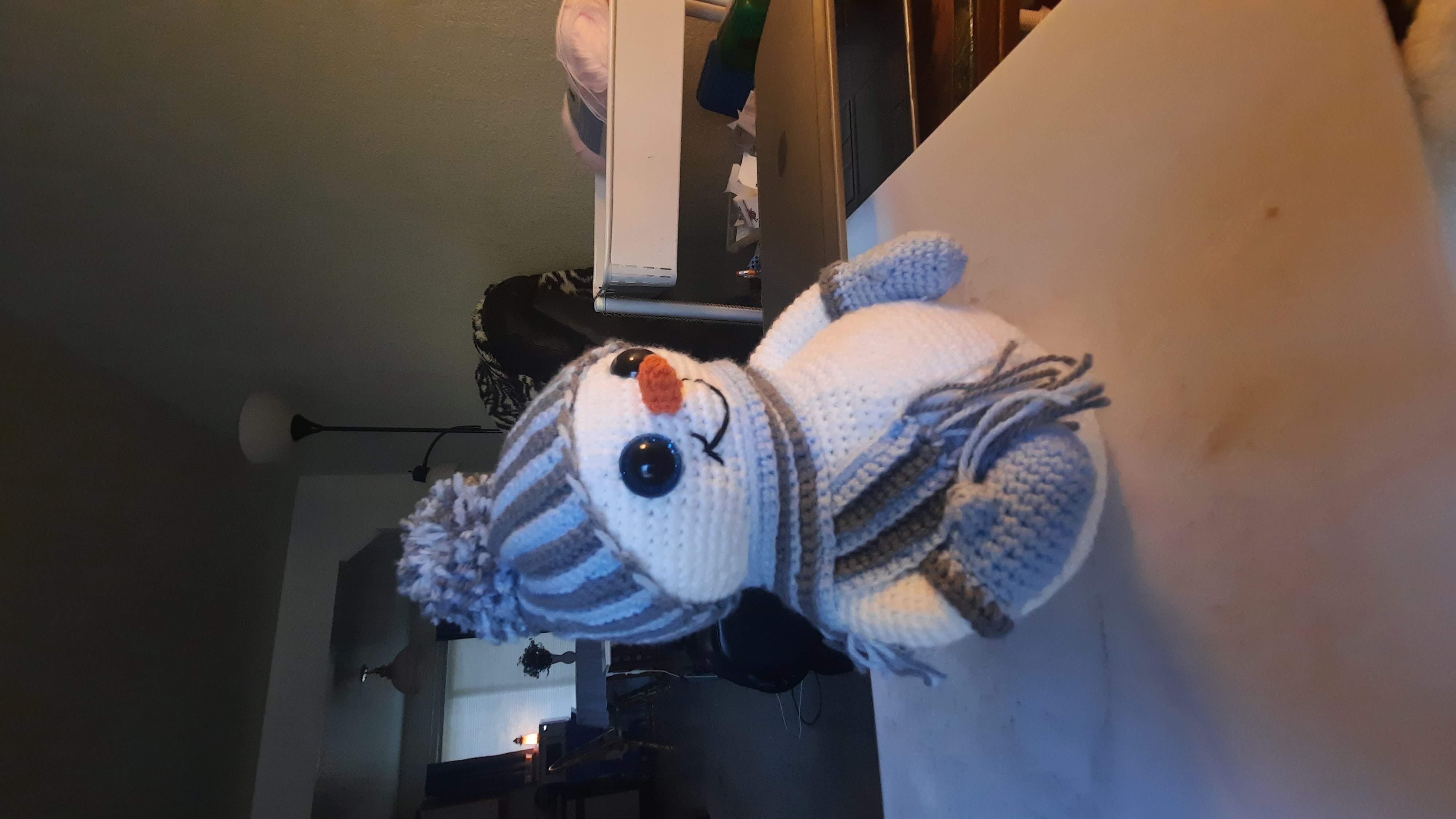 Crochet Amigurumi Snowman