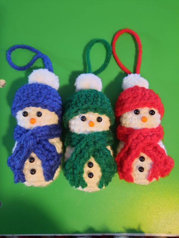Mini Christmas Snowmen